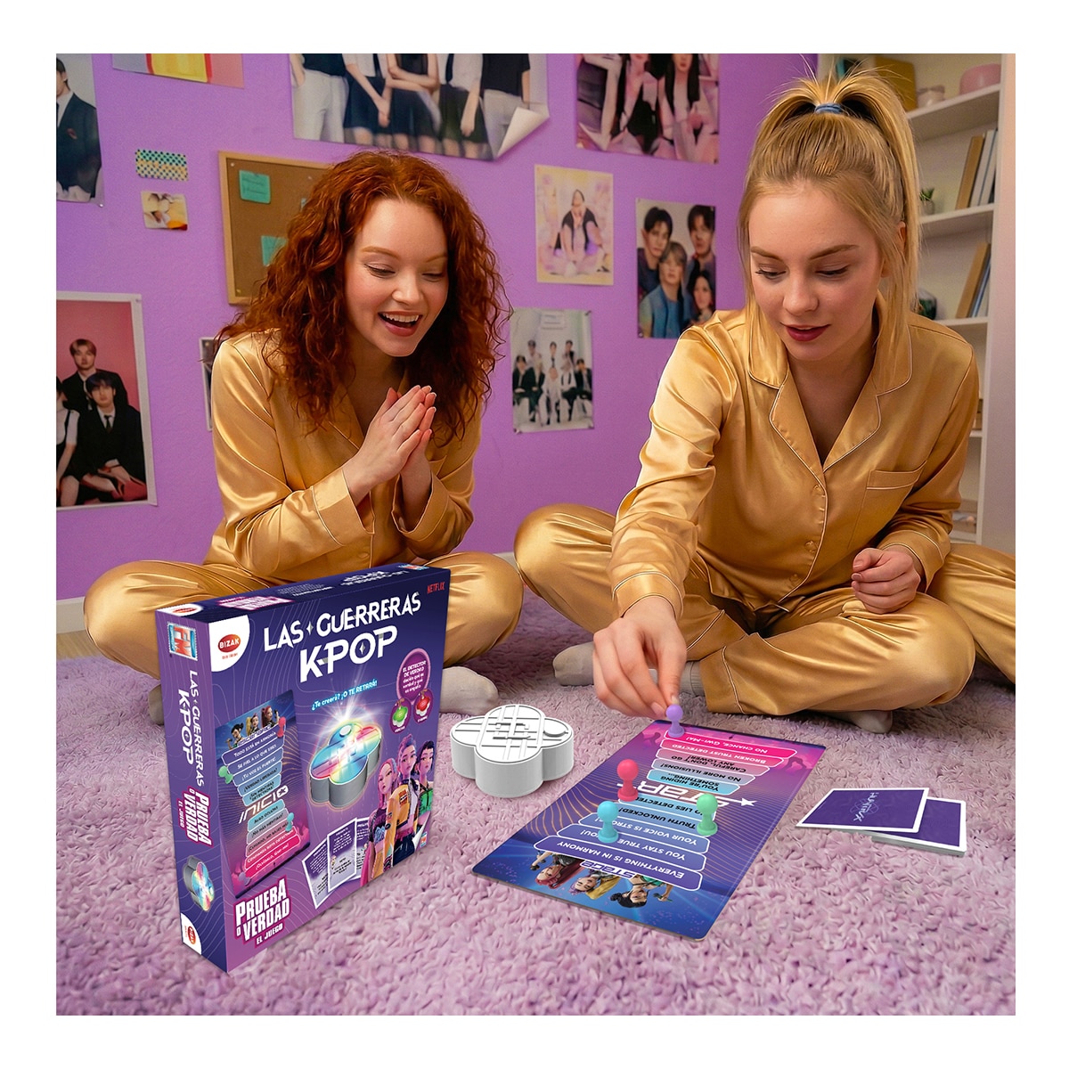 Juego las guerreras Kpop prueba o verdad Bizak 13