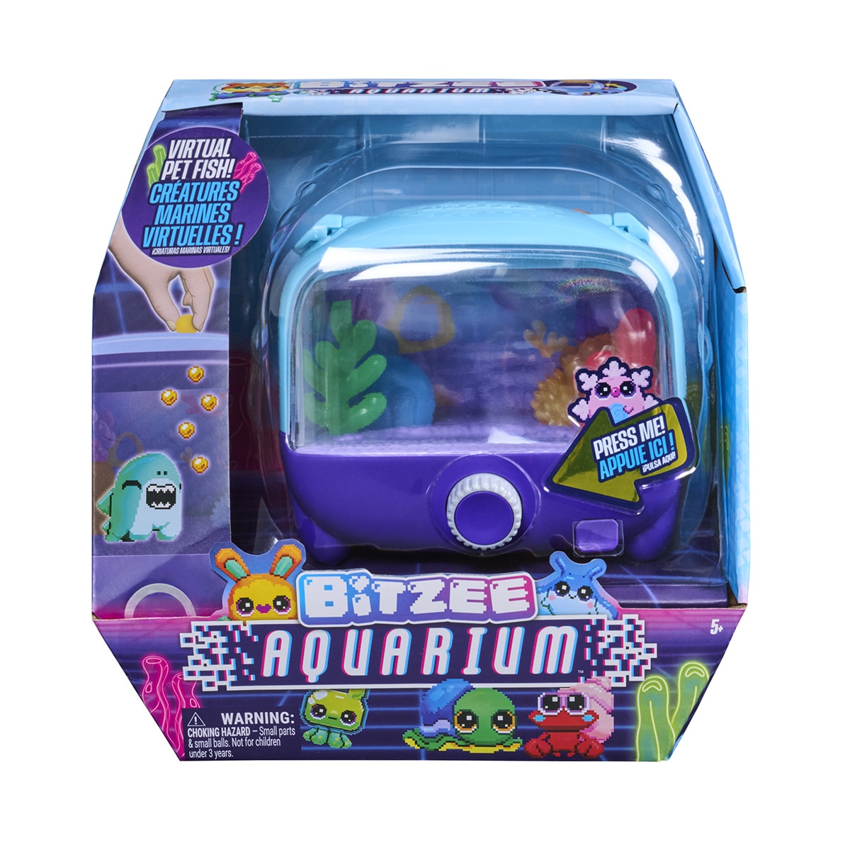 Imagen 0 de Mascota Digital Interactiva Acuario Bitzee Spin Master