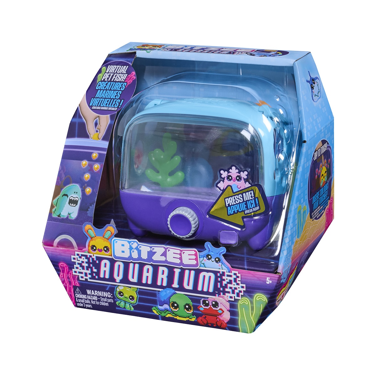 Mascota Digital Interactiva Acuario Bitzee Spin Master 3