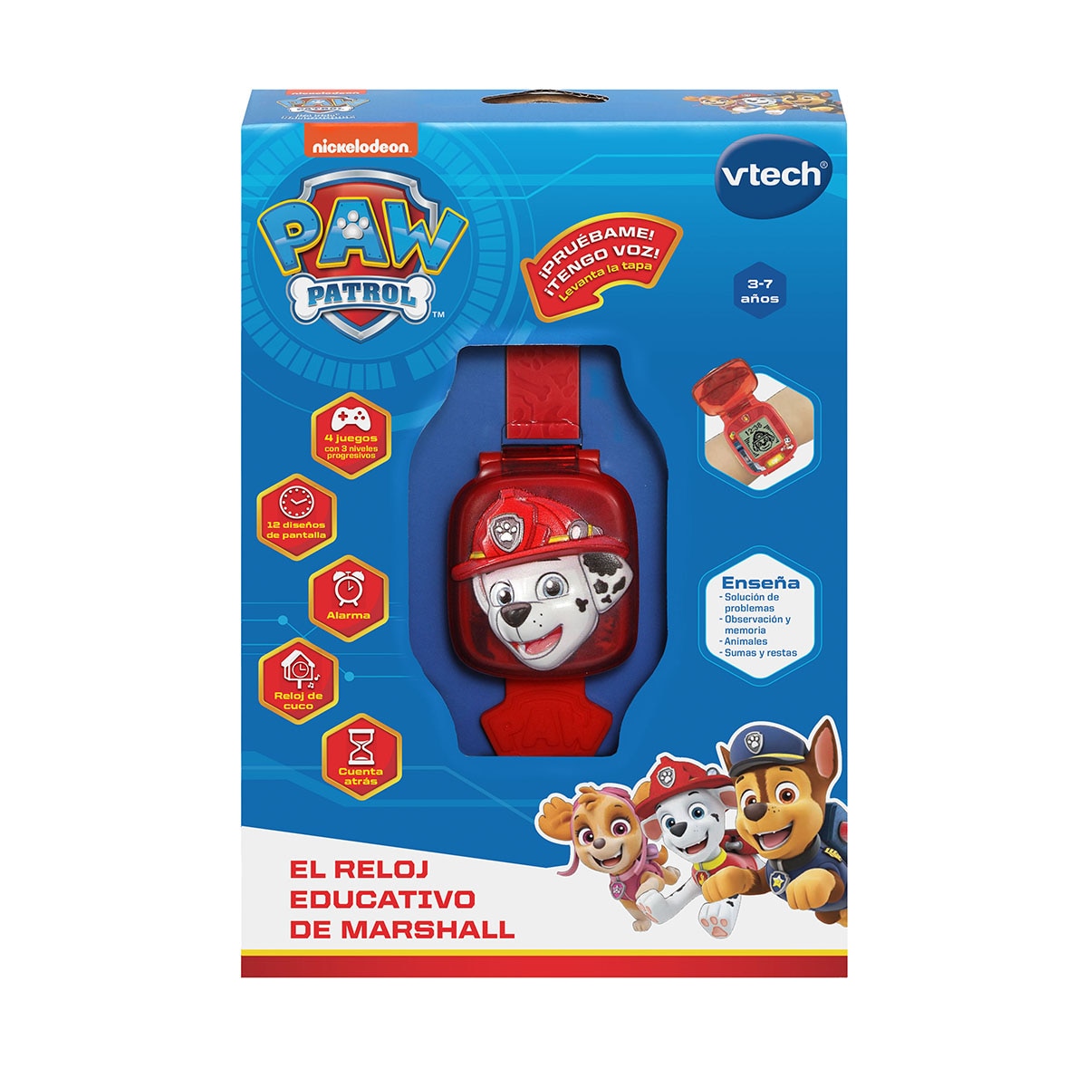 Reloj educativo de Marshall Patrulla Canina 5