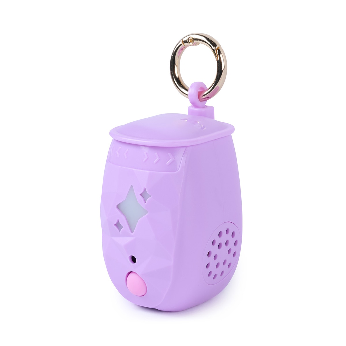 Mascote eletrónico Peekimo Lulu roxo, com pilha e acessórios incluídos, da Spin Master 5