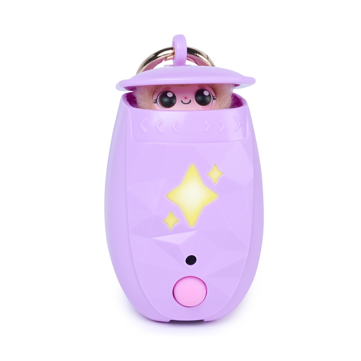 Mascote eletrónico Peekimo Lulu roxo, com pilha e acessórios incluídos, da Spin Master 6