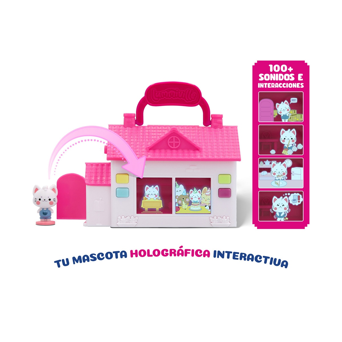 Mascota virtual Lummiville House Imc Toys 2