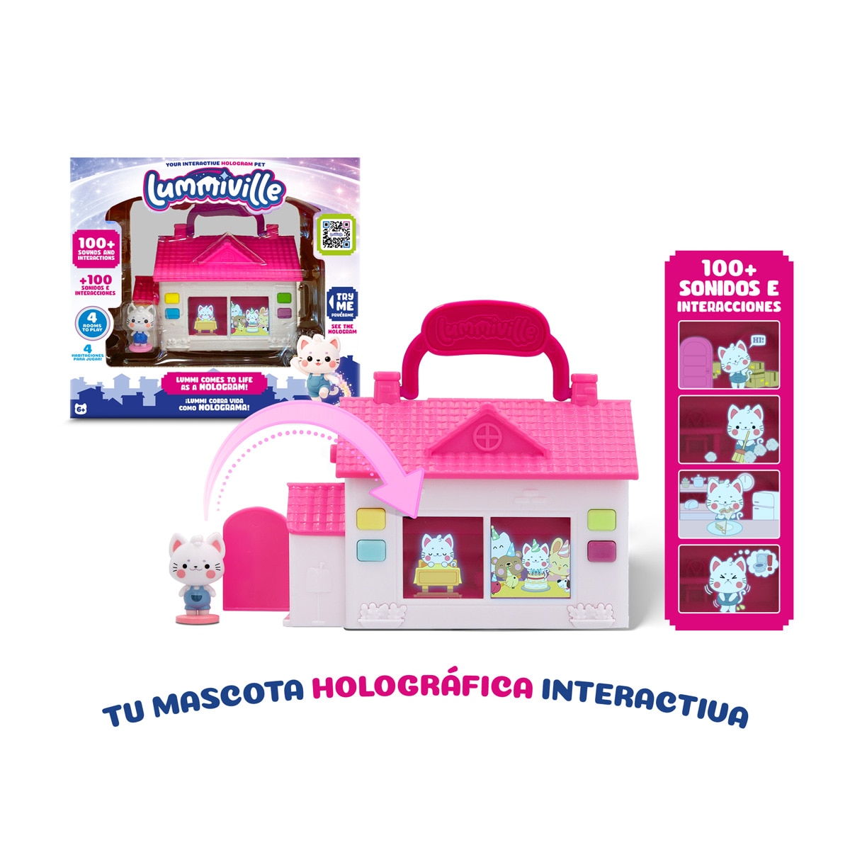 Mascota virtual Lummiville House Imc Toys 3