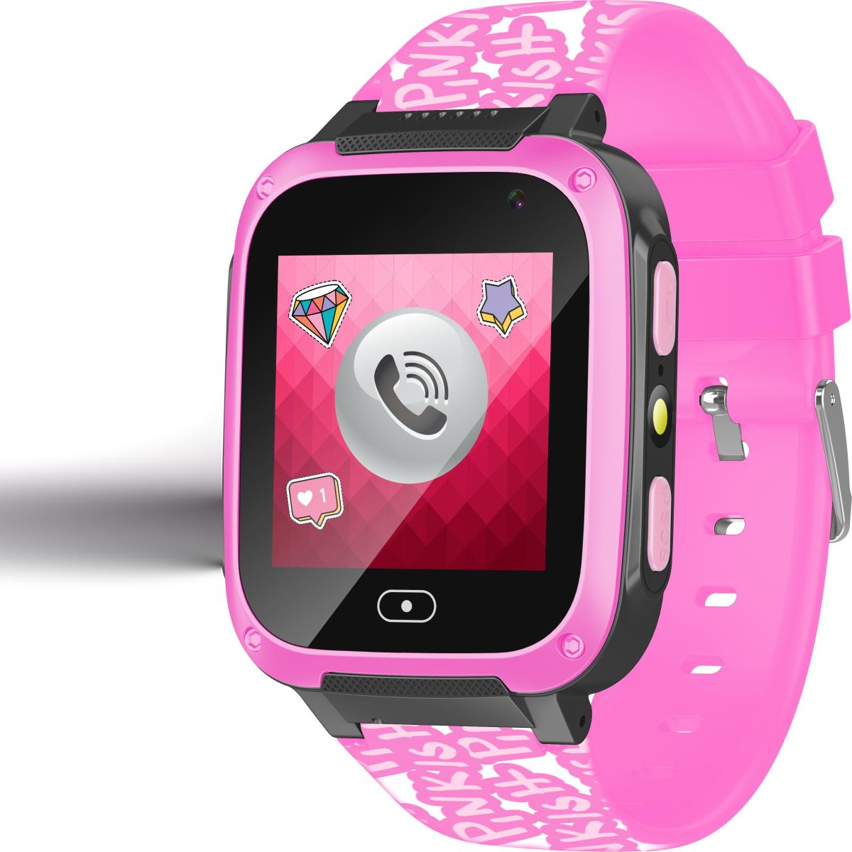 Imagen 4 de Reloj Inteligente Holawatch K-Fun Blanco Y Rosa Cefa Tronic