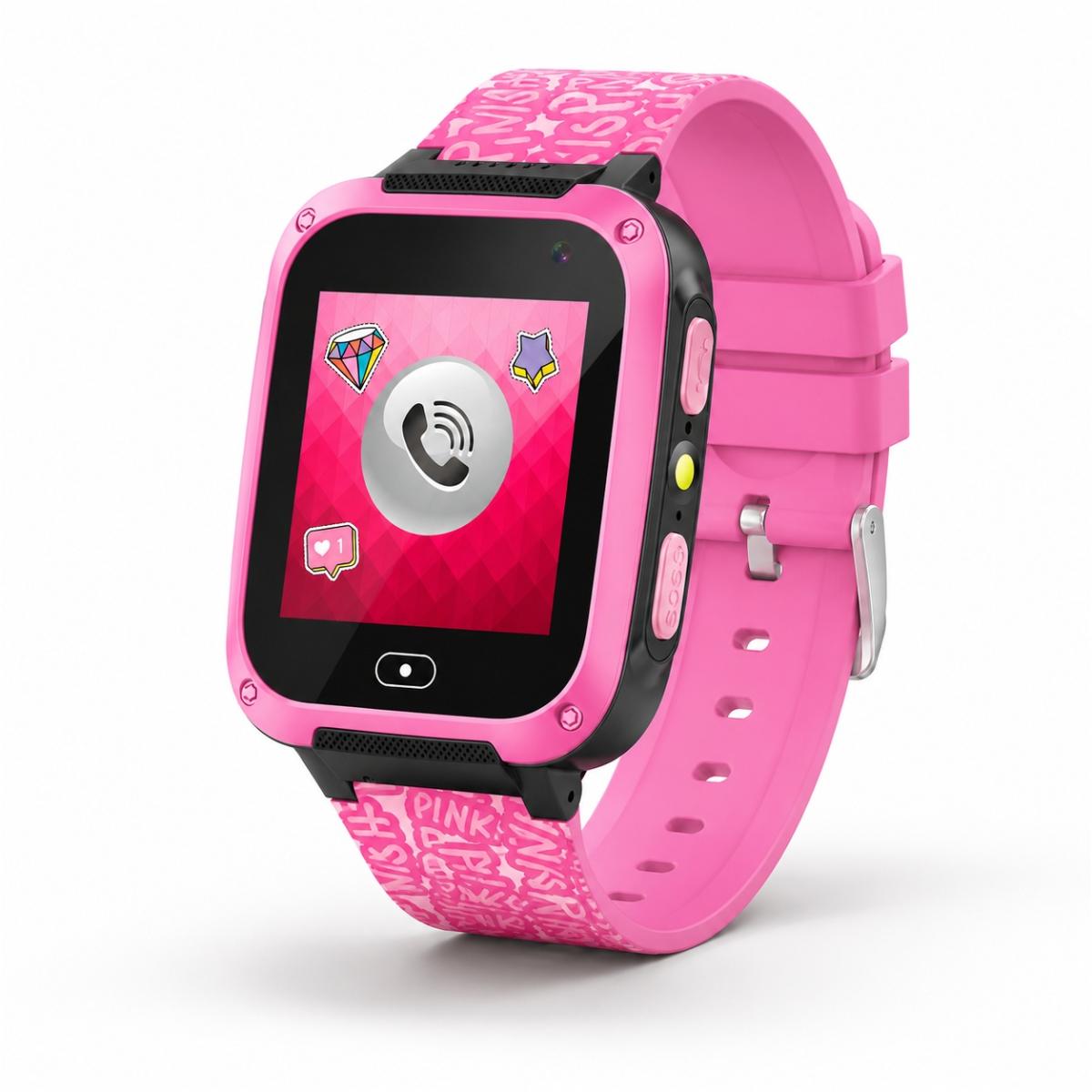 Imagen 15 de Reloj Inteligente Holawatch K-Fun Blanco Y Rosa Cefa Tronic
