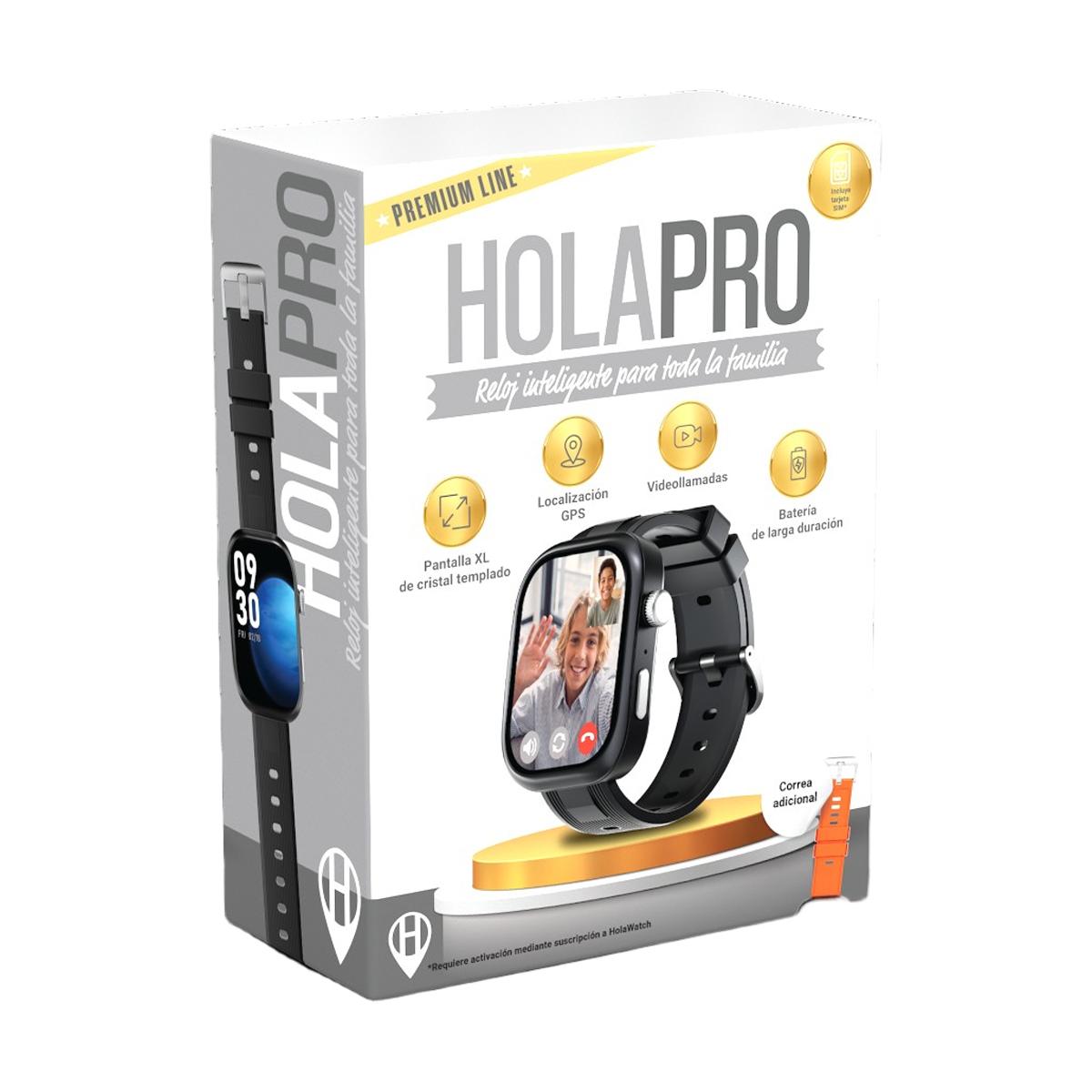 Imagen 1 de Reloj Inteligente Holawatch Pro Negro Cefa Tronic