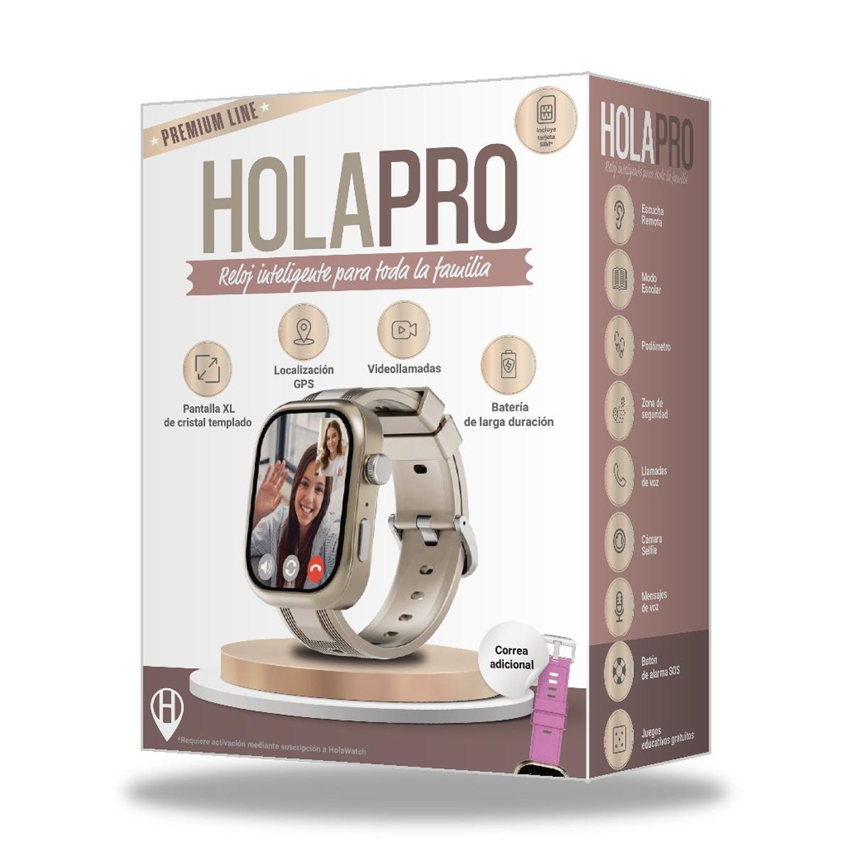 Imagen 13 de Reloj Inteligente Holawatch Pro Dorado Cefa Tronic