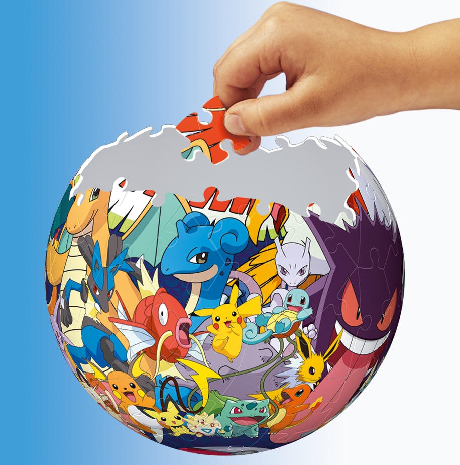 Puzzleball 3D 72 piezas Pokemon 2