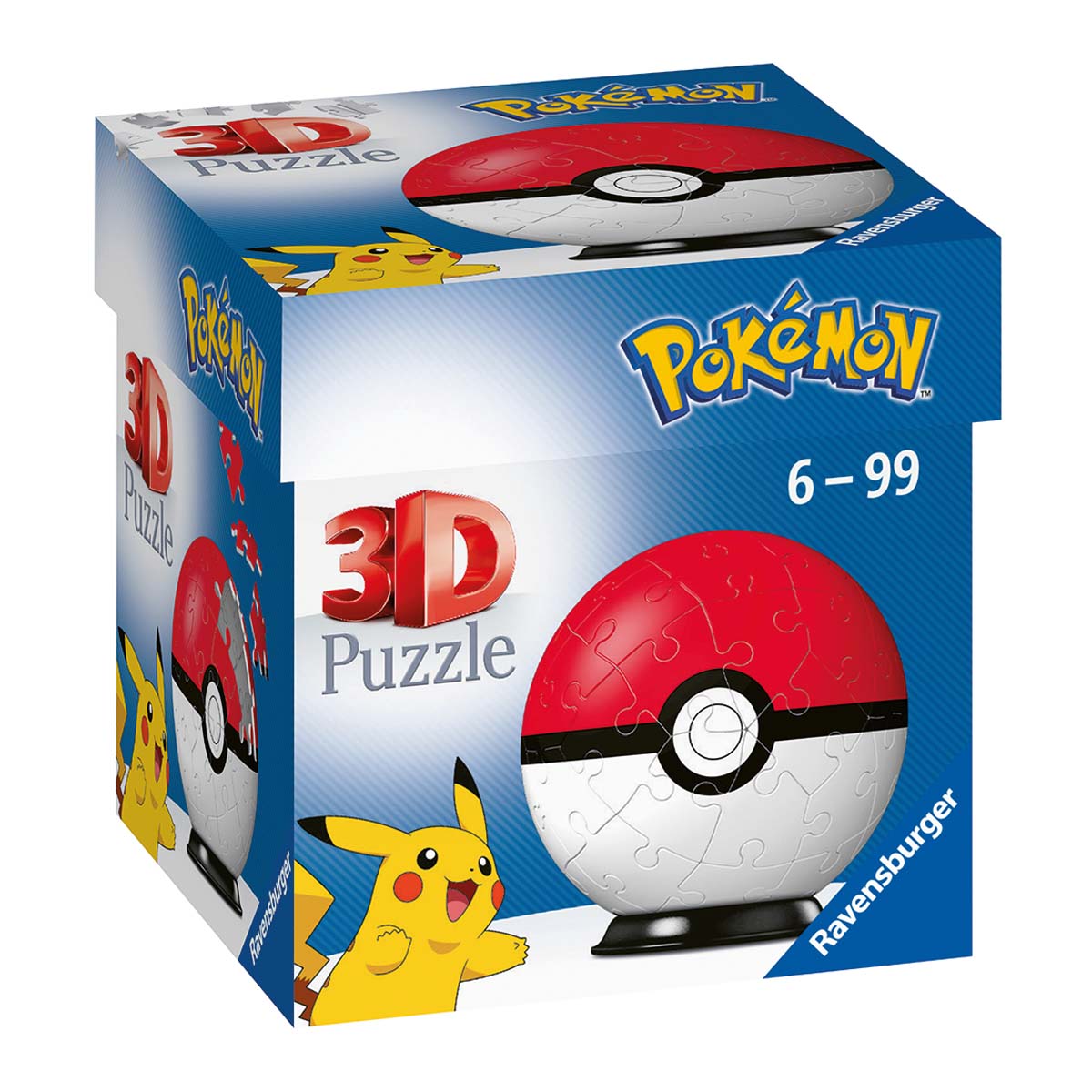 Imagen 0 de Puzzle 3D Pokémon Poke ball 54piezas