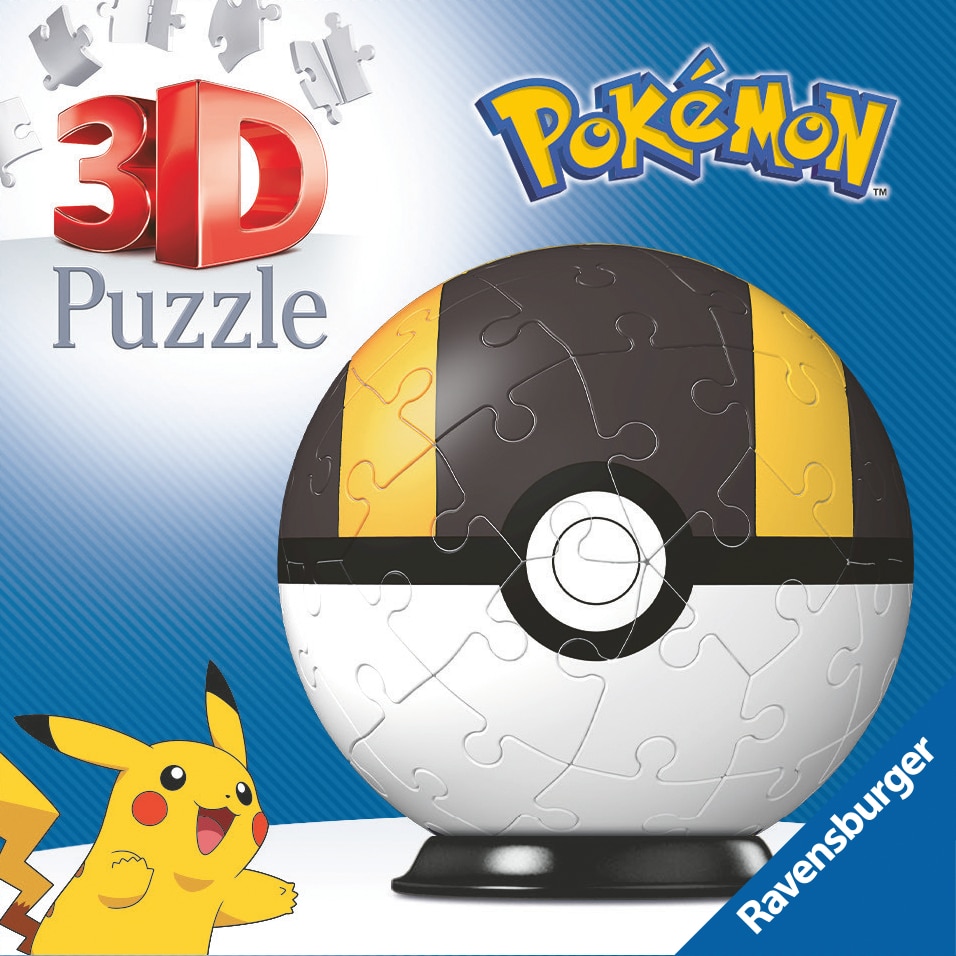 Puzzle 3D Pokémon Ultra ball 54 piezas 3
