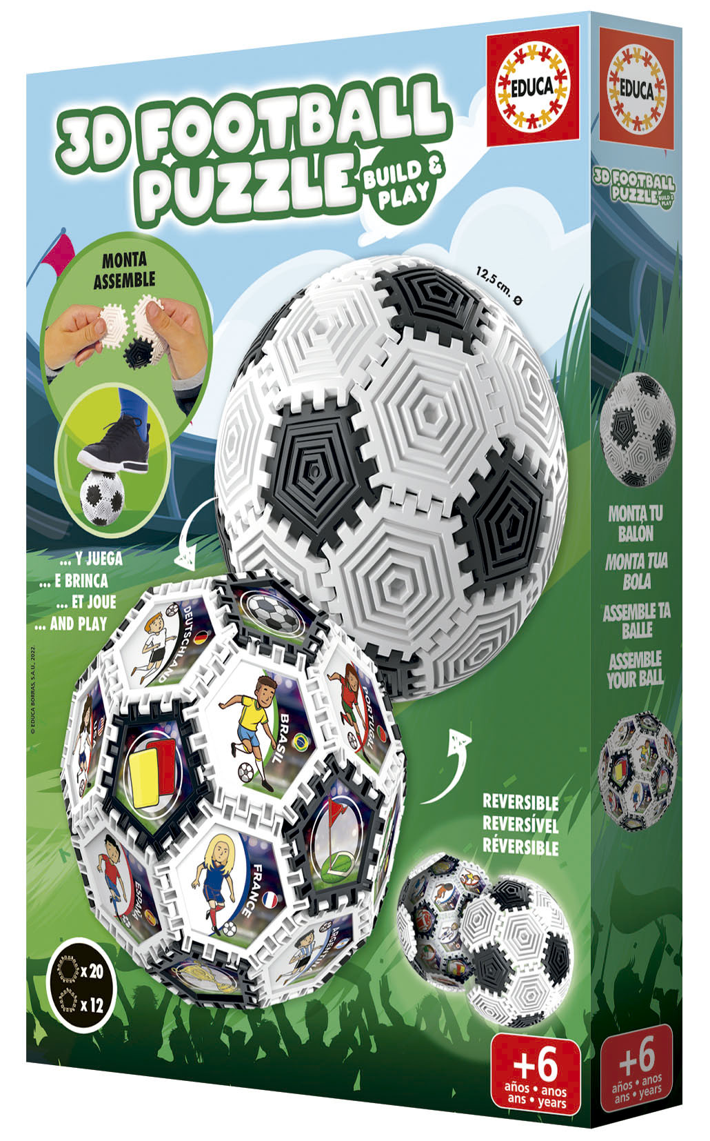 Puzzle 3D Balón 2