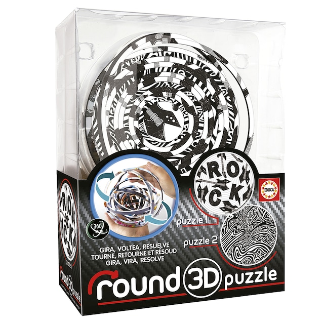 Juego de mesa Round 3D Puzzle Hypnotic Educa Borras