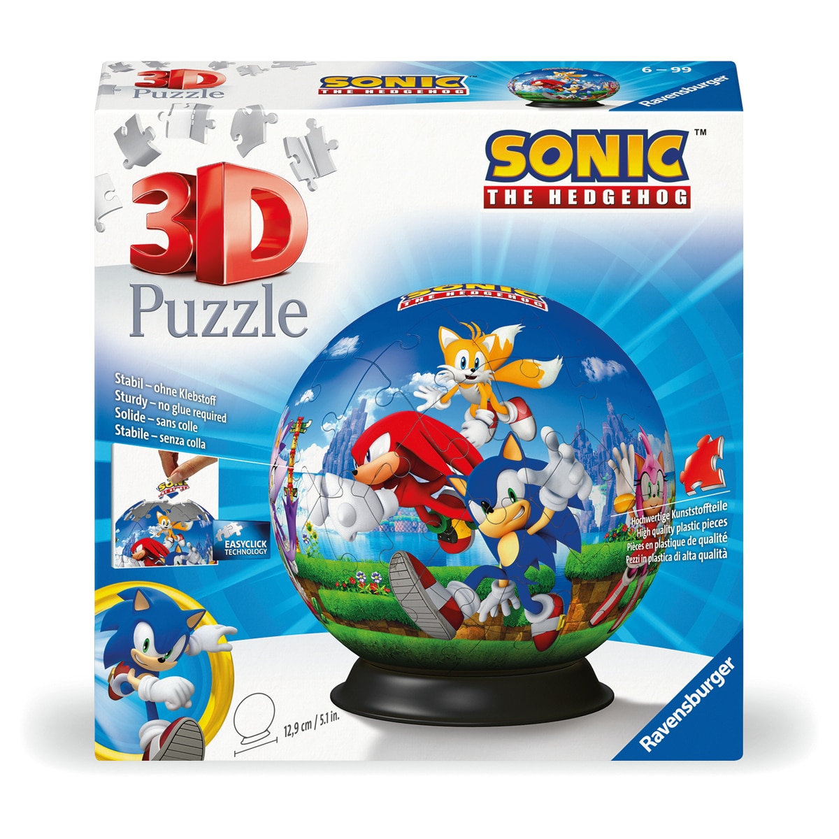 Imagen 0 de Puzzle 3D - Puzzleball Sonic The Hedgehog - Ravensburger