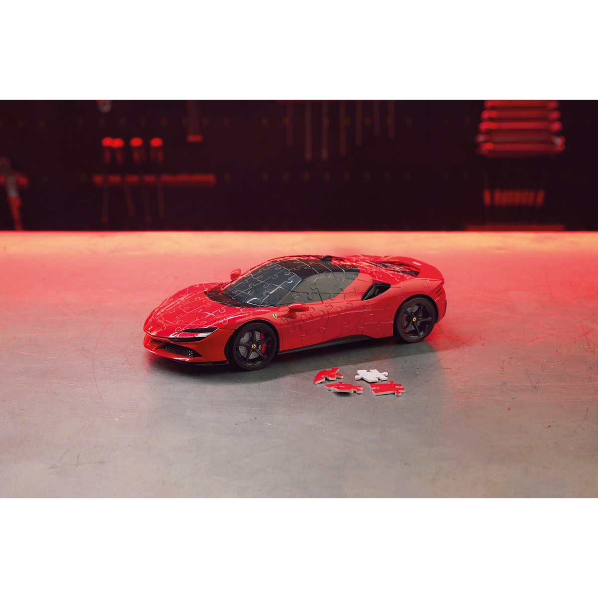 Puzzle 3D - Ferrari Sf90 - Ravensburger 5