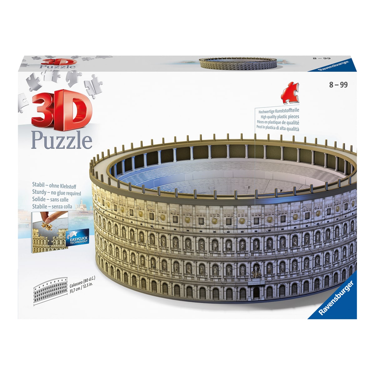 Puzzle 3D - Coliseo Romano 216P - Ravensburger 1