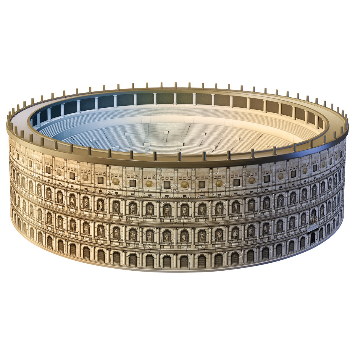 Puzzle 3D - Coliseo Romano 216P - Ravensburger 2