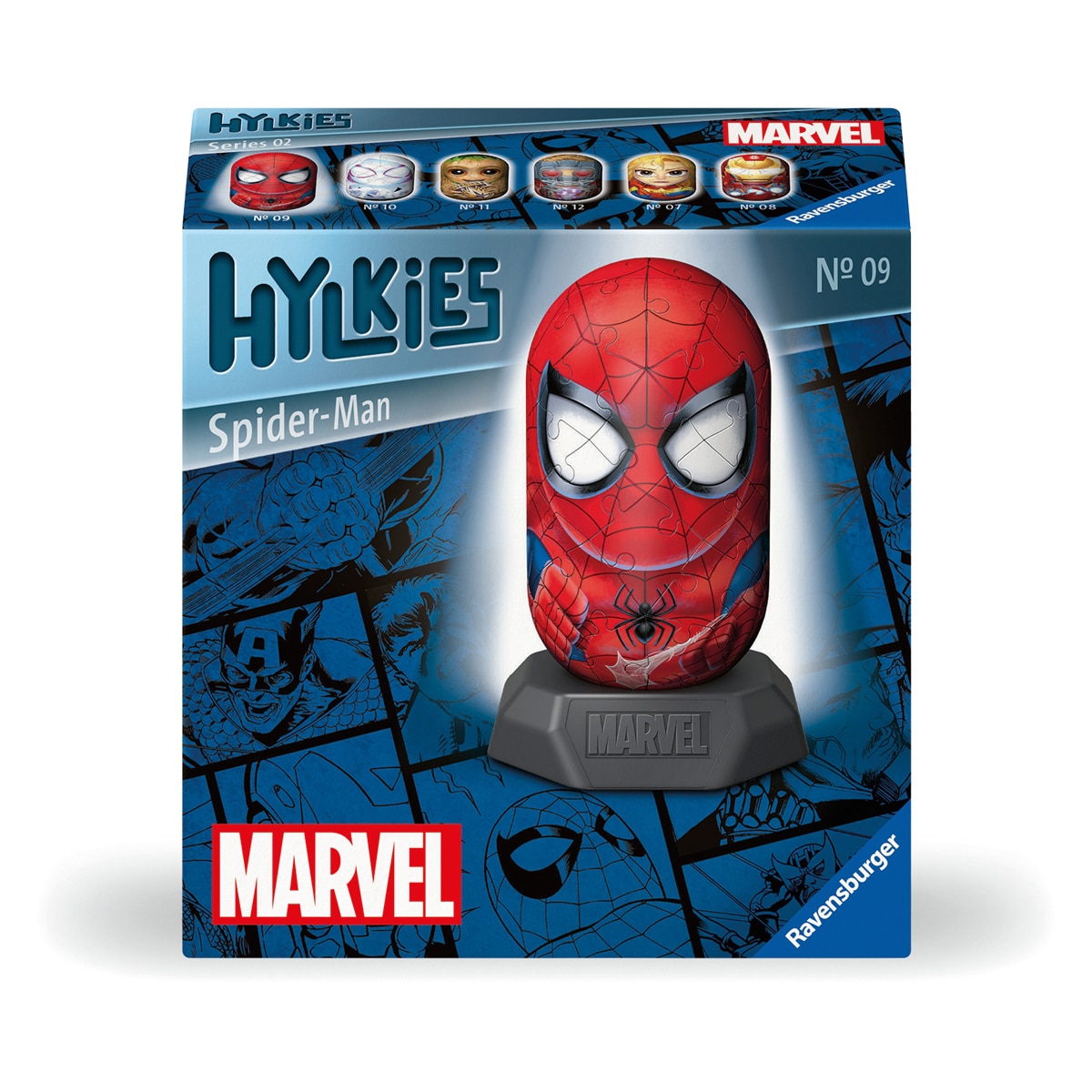 Imagen 0 de Puzzle 3D Hylkies Marvel: Spiderman Ravensburger