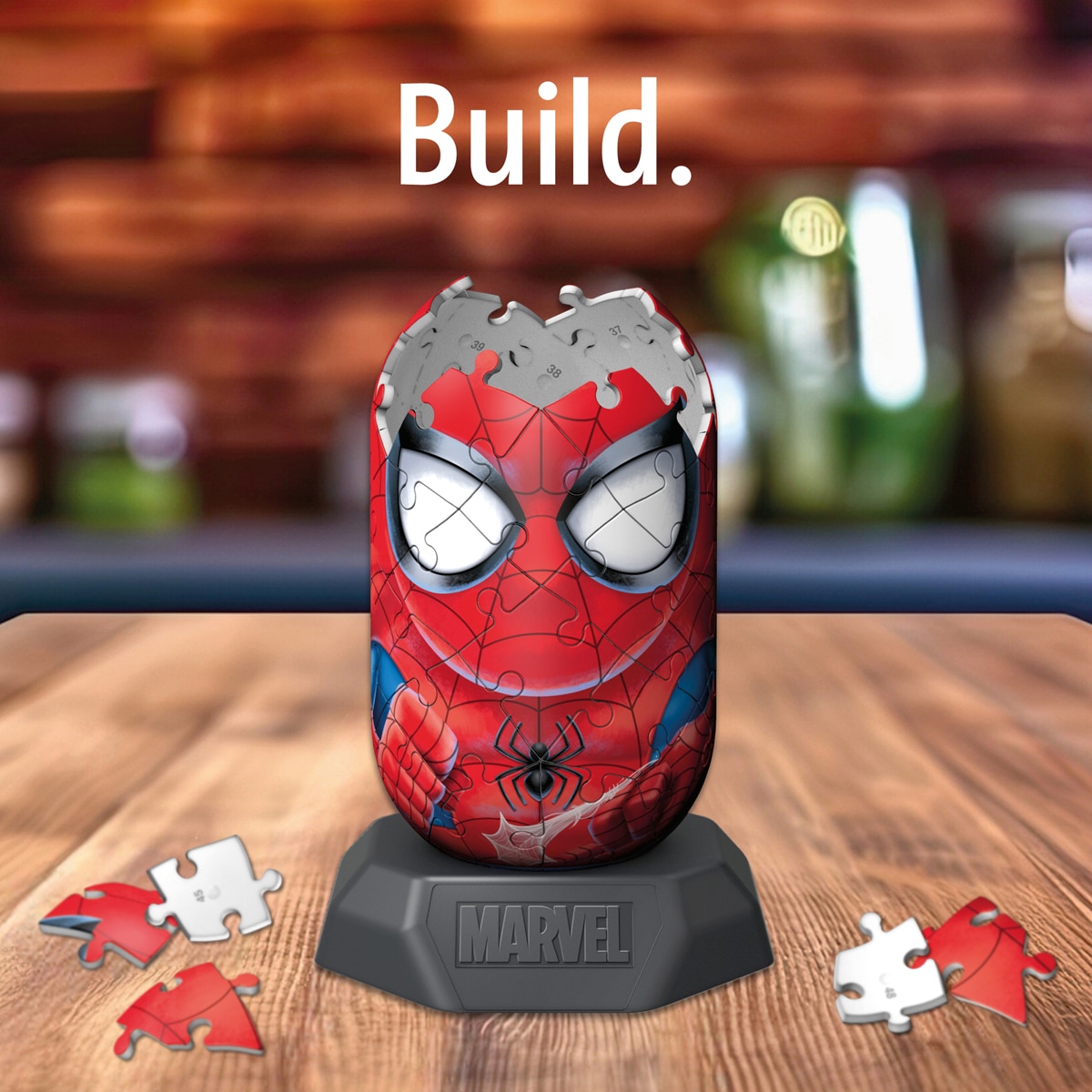 Puzzle 3D Hylkies Marvel: Spiderman Ravensburger 4