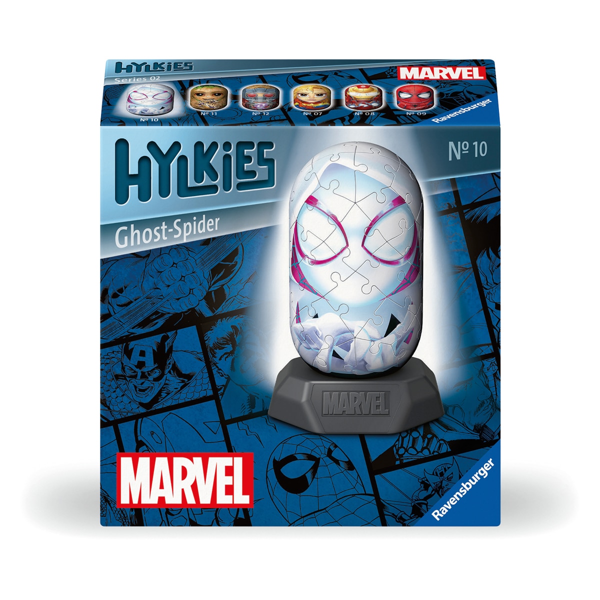 Imagen 0 de Puzzle 3D Hylkies Marvel: Ghost Spider Ravensburger