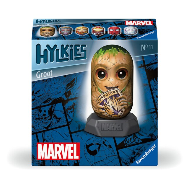 Puzzle 3D Hylkies Marvel: Groot Ravensburger