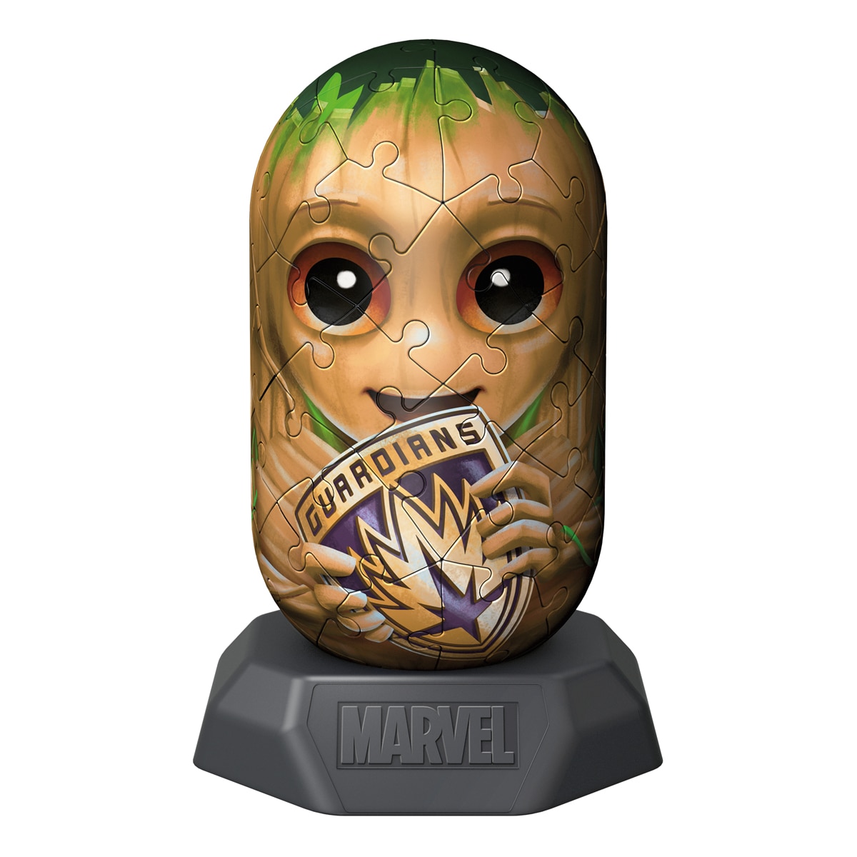 Puzzle 3D Hylkies Marvel: Groot Ravensburger 2