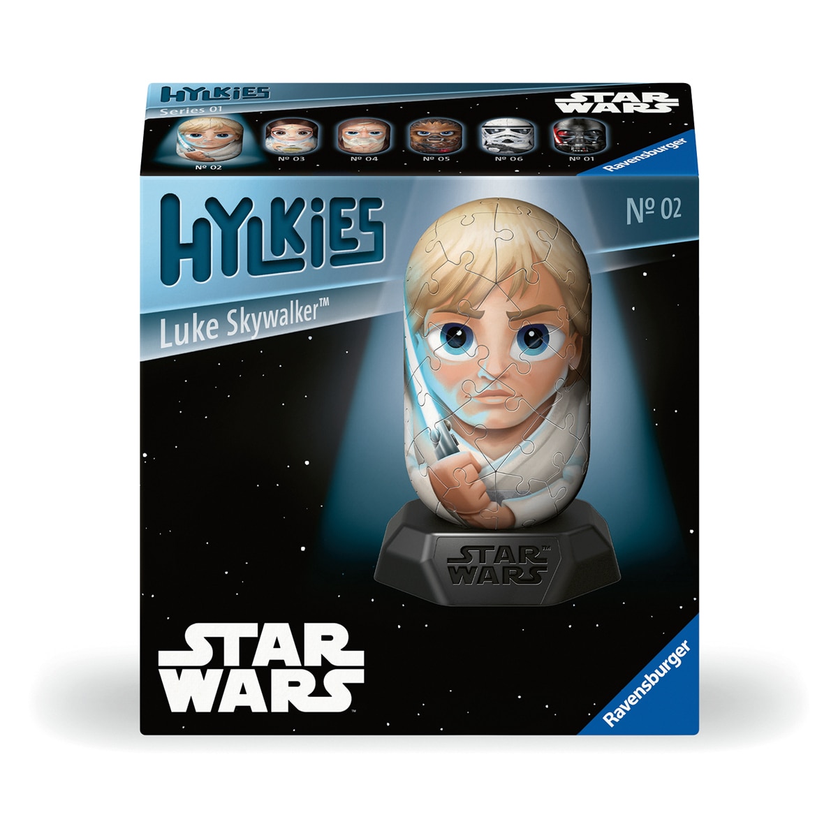 Imagen 0 de Puzzle 3D Hylkies Star Wars: Luke Skywalker Ravensburger