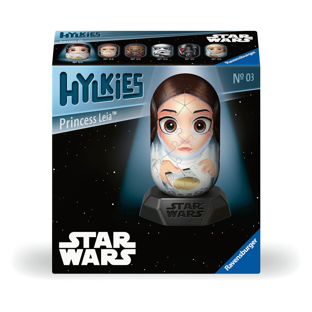Imagen 0 de Puzzle 3D Hylkies Star Wars: Princesa Leia Ravensburger