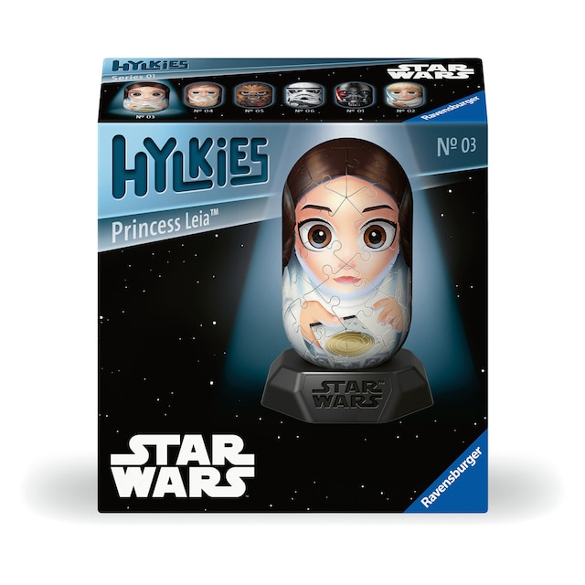Puzzle 3D Hylkies Star Wars: Princesa Leia Ravensburger