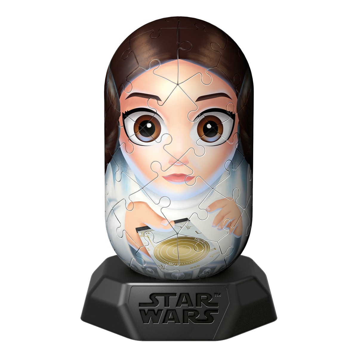 Puzzle 3D Hylkies Star Wars: Princesa Leia Ravensburger 2