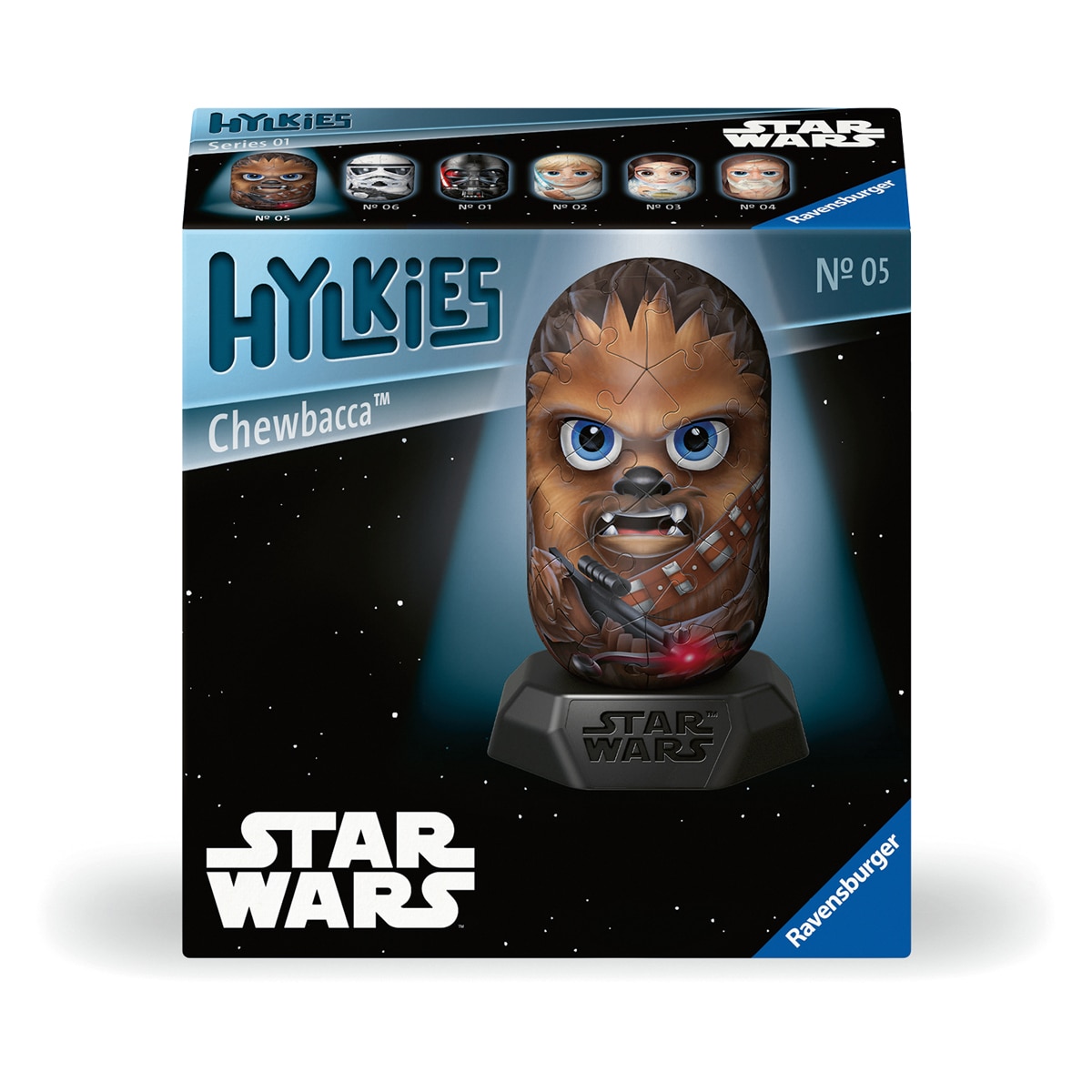 Imagen 0 de Puzzle 3D Hylkies Star Wars: Chewbecca Ravensburger