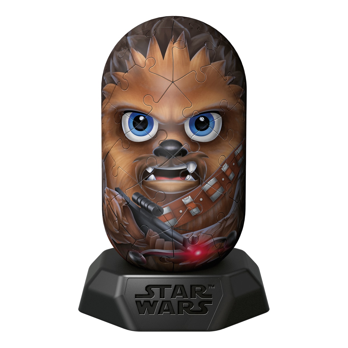 Puzzle 3D Hylkies Star Wars: Chewbecca Ravensburger 2