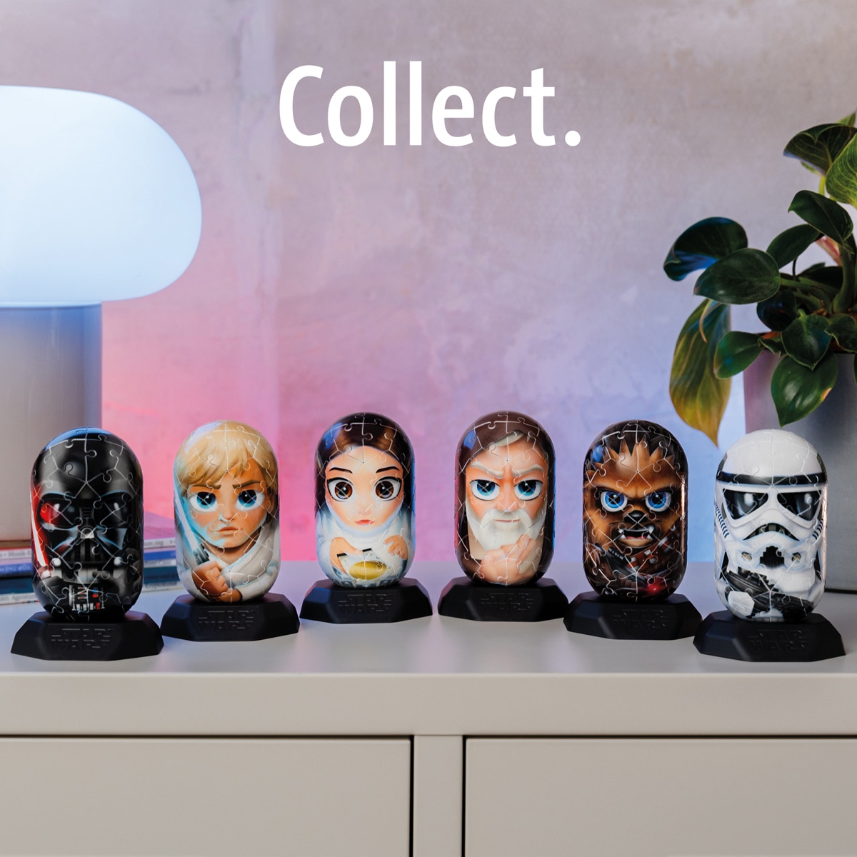Puzzle 3D Hylkies Star Wars: Chewbecca Ravensburger 6