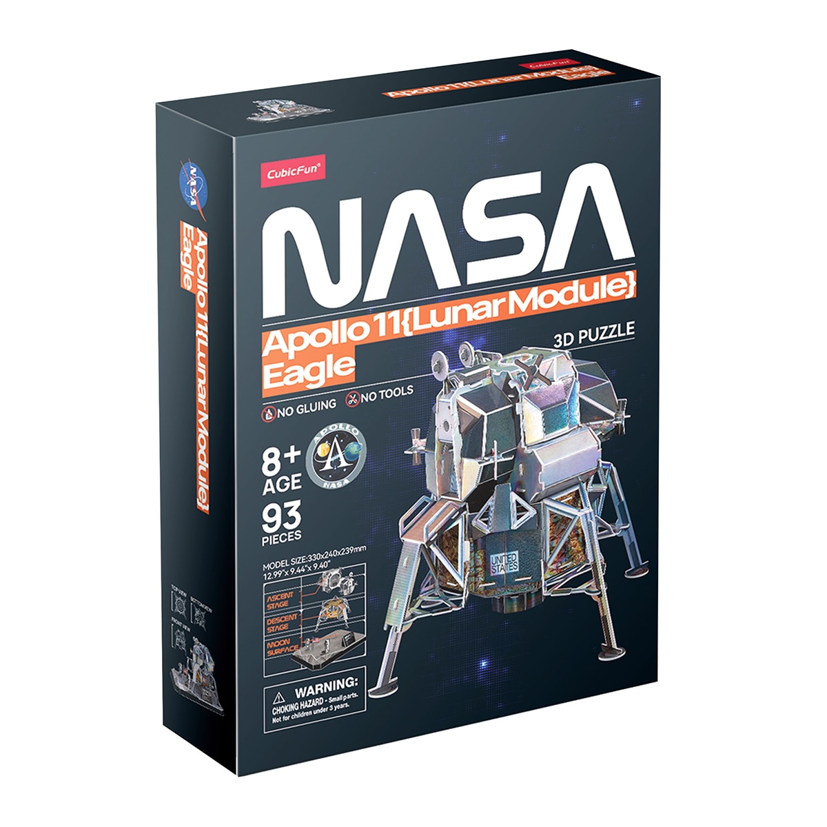 Imagen 0 de Puzzle 3D Modulo Lunar Apolo XI Nasa