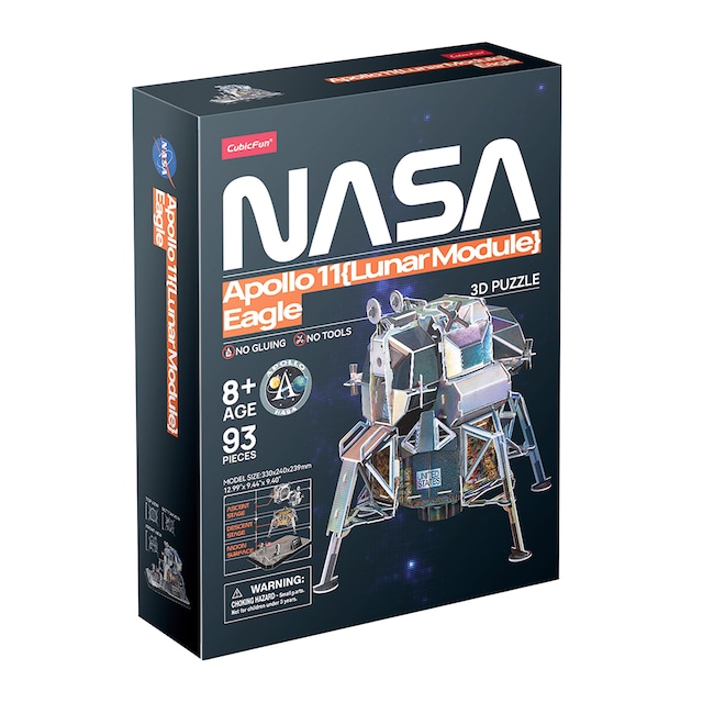 Puzzle 3D Modulo Lunar Apolo XI Nasa