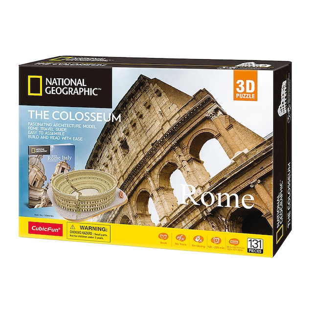 Puzzle 3D National Geographic Coliseo