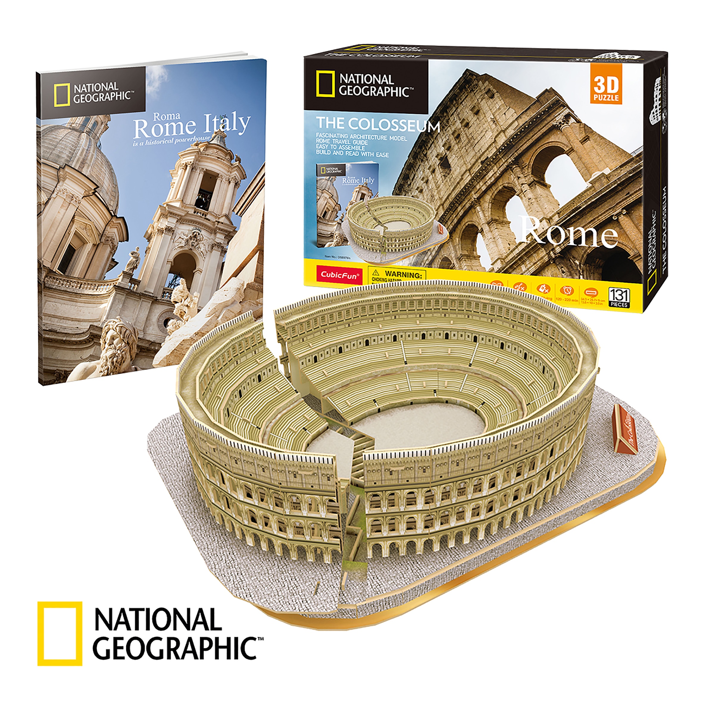 Puzzle 3D National Geographic Coliseo 2