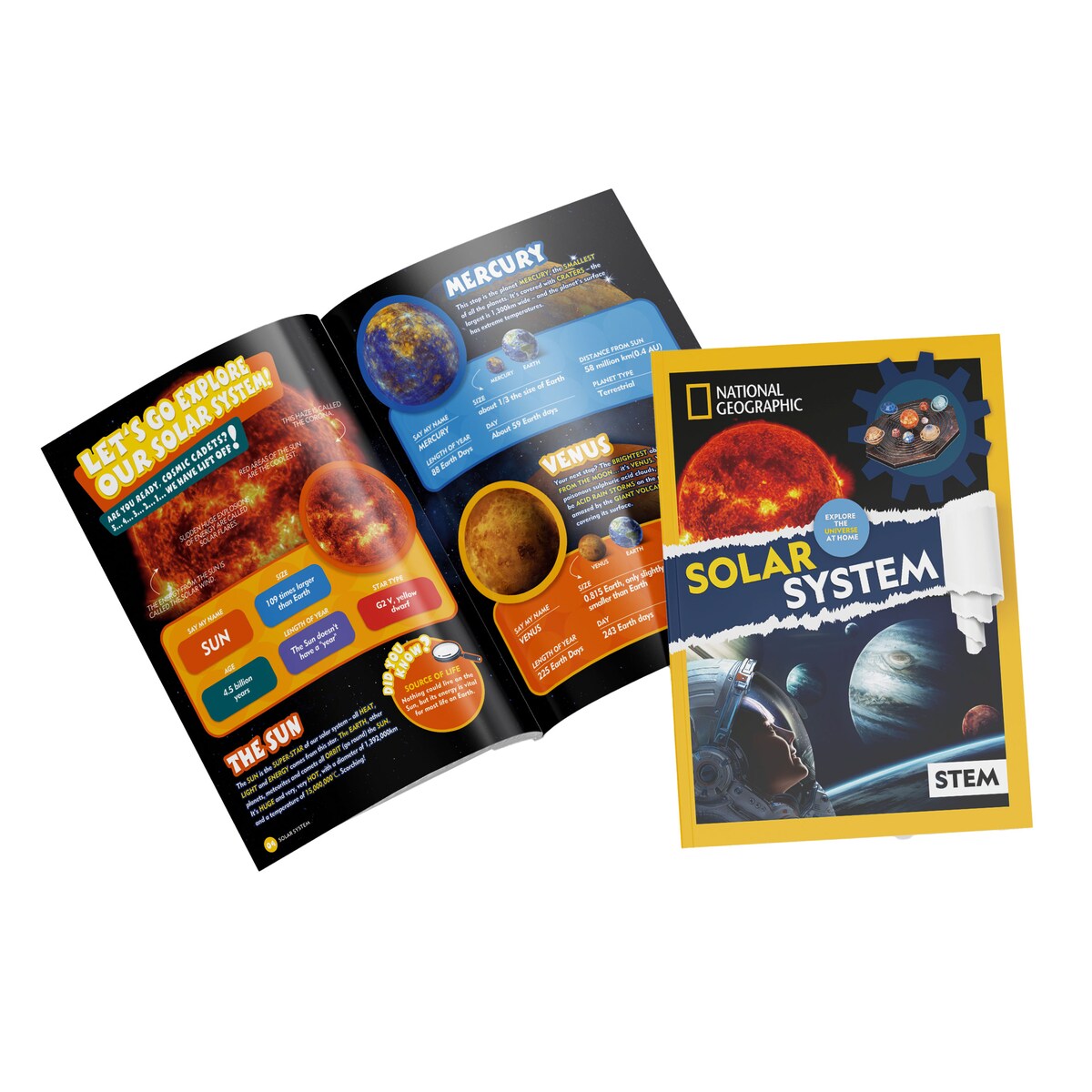 Puzzle 3D National Geographic Sistema Solar 6
