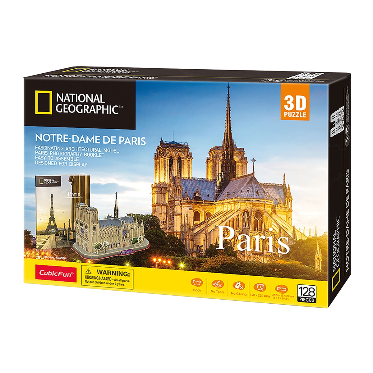 Imagen 0 de Puzzle 3D National Geographic Notre Dame