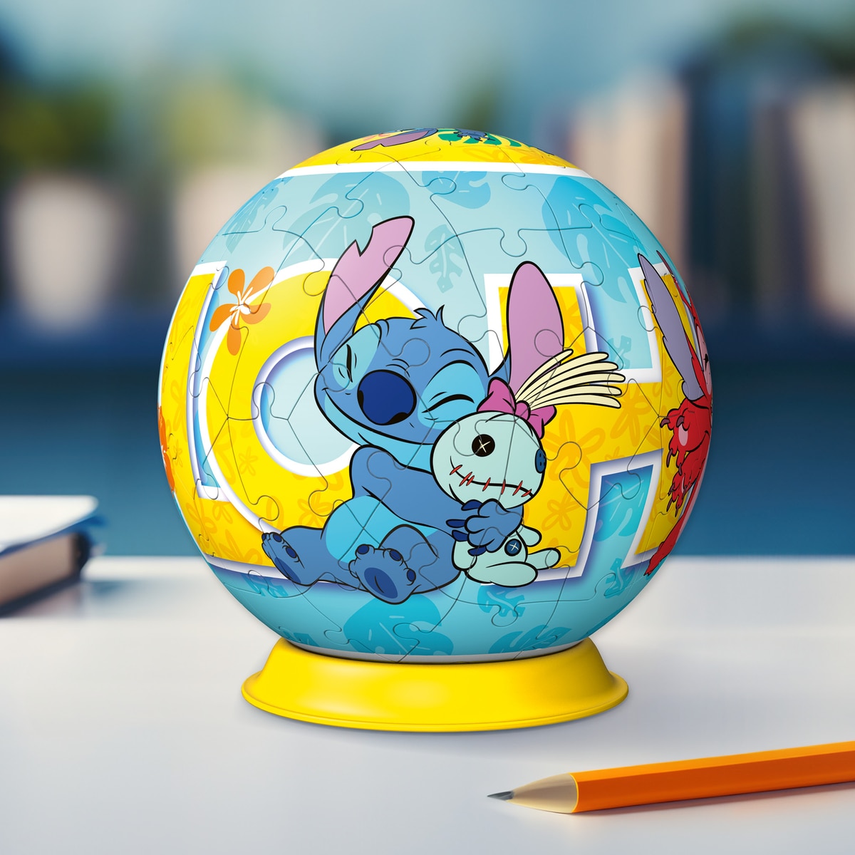 Puzzleball 3D 72 Pzs Stitch Ravensburguer 4