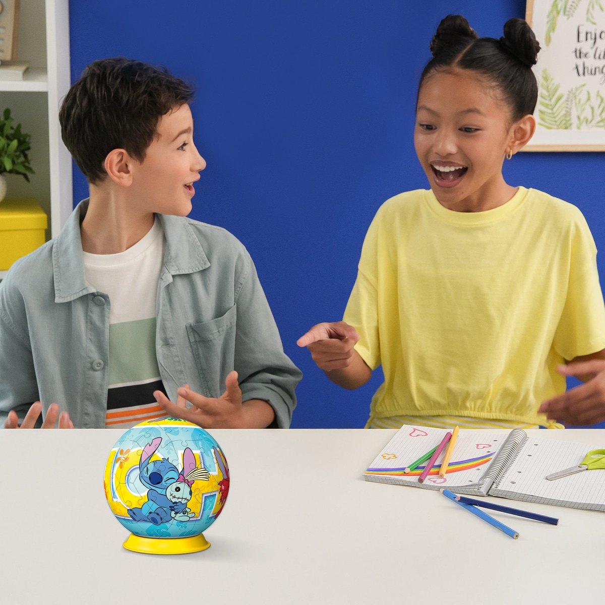 Puzzleball 3D 72 Pzs Stitch Ravensburguer 5