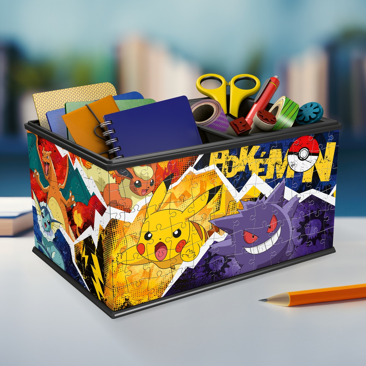 Puzzle 3D Caixa Pokémon de 223 peças 4