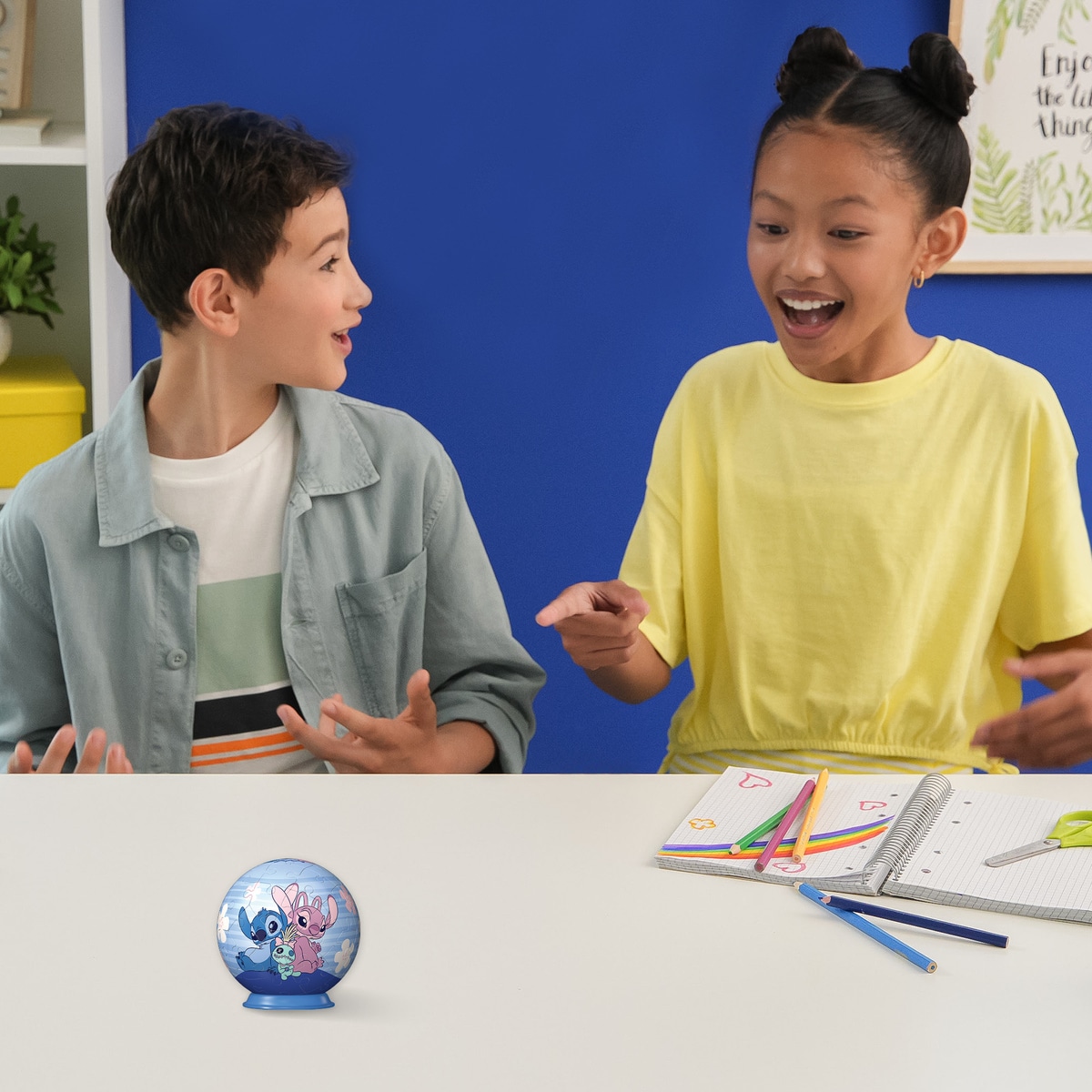 Puzzle 3D 54 Pzs Disney Stitch & Angel 5