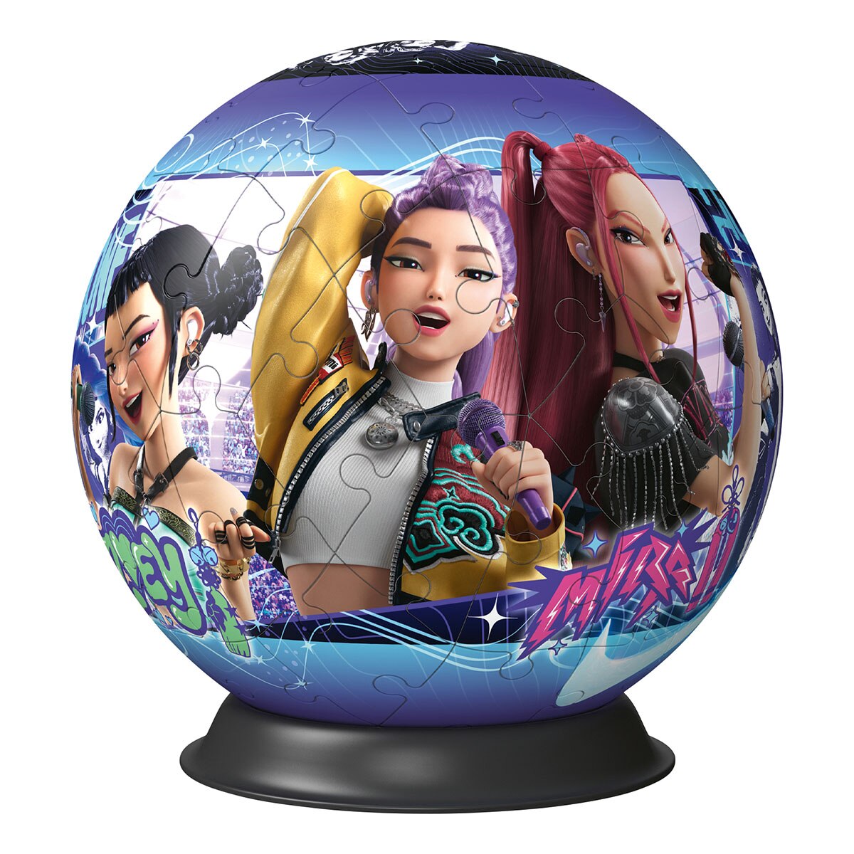 Puzzle 3D Puzzleball 72 piezas K Pop Demon Hunters Ravensburger 2