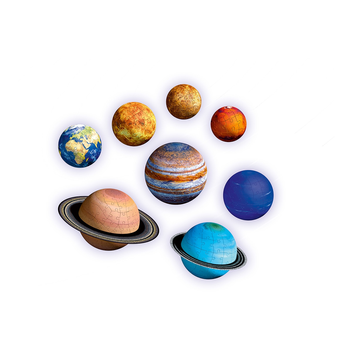 Puzzle 3D El sistema planetario Ravensburger 4