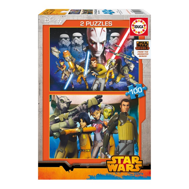 Imagen 0 de Puzzle 2x100 Educa Borrás