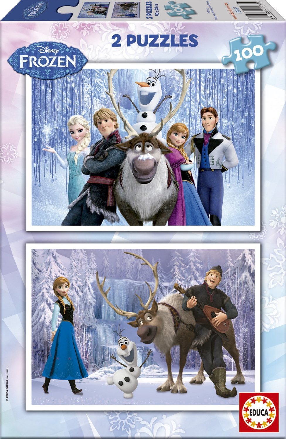 Puzzle 2x100 Educa Borrás 2