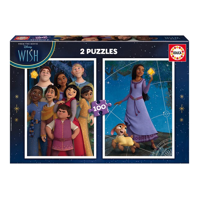 Imagen 0 de Puzzle 2X100 Piezas Wish Educa Borrás