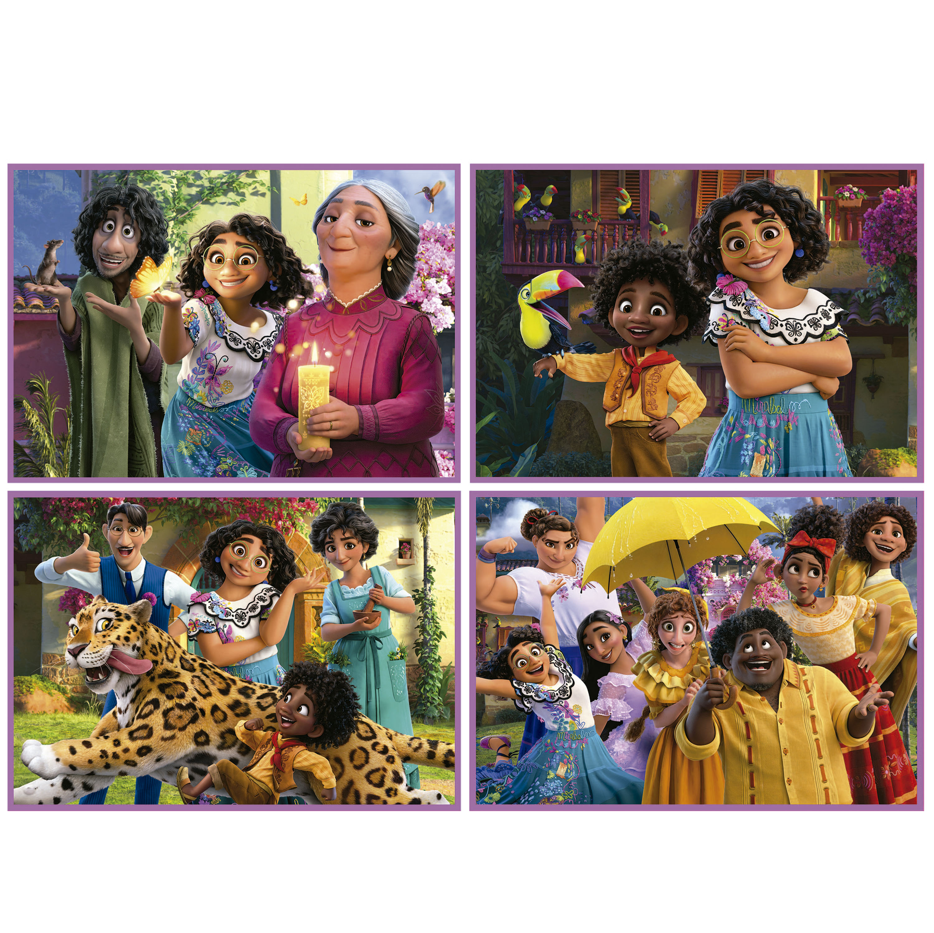 Puzzle Multi 150-80-100-150 Piezas Disney Encanto Educa Borrás 2