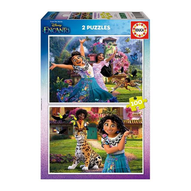 Imagen 0 de Puzzle 2X100 Piezas Encanto Disney Educa Borrás